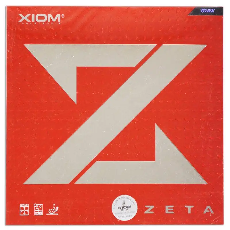 Оригинальная профессиональная ракетка Xiom Zeta 79-002 с бугорками для настольного тенниса, резиновая ракетка для пинг-понга - Цвет: red