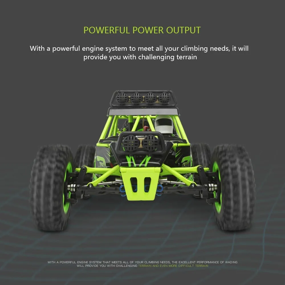 Оригинальные игрушки Wltoys 12428 RC скалолазание 1/12 Масштаб 2 4 г 4WD автомобиль с