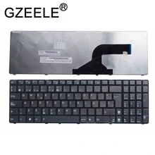 GZEELE Spanish SP laptop keyboard for ASUS x55u 0knb0-6221sp00 AENJ2P01210 NJ2 black laptop keyboard for asus x35 k45 n46 black ti thailand 9z n8asq 103 nsk un1sq 03 0knb0 4120ta00