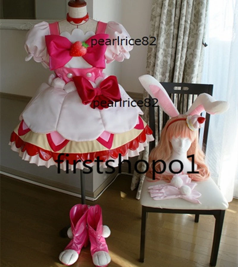 キラキラプリキュアアラモード衣装キュアホイップうさみ一かピンクコスプレドレス靴付き Anime Costumes Aliexpress
