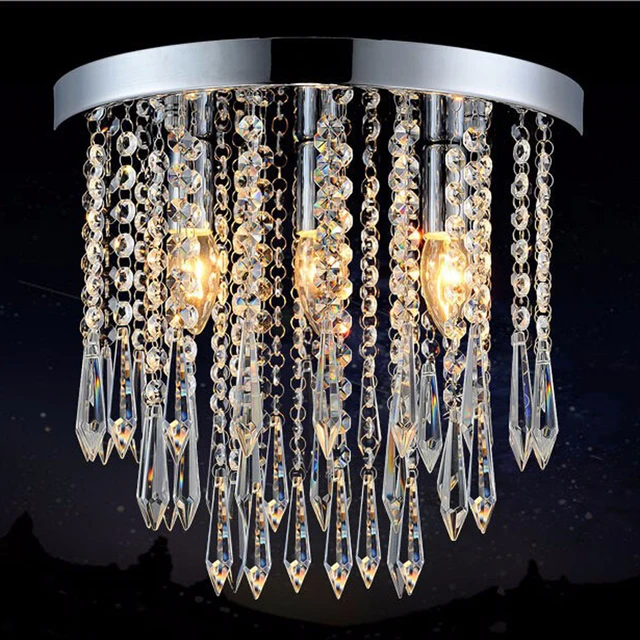 Crystal ceiling lights sale