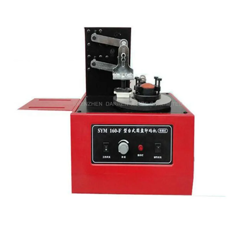 

SYM160 220V Environmental Desktop Electric Pad Printer Round Pad Printing Machine Ink Printer