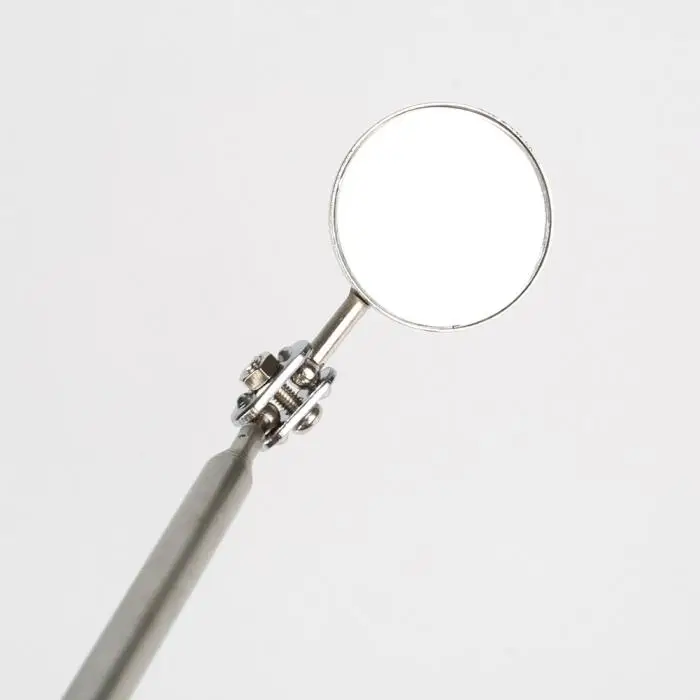 С телескопической ручкой для осмотра круглое зеркало расширение угол обзора автомобиля ручка Ручной инструмент NR