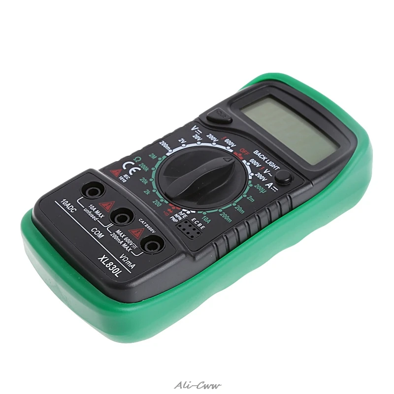 High Quality Handheld Counts With Temperature Measurement LCD Digital Multimeter Tester XL830L Without Battery