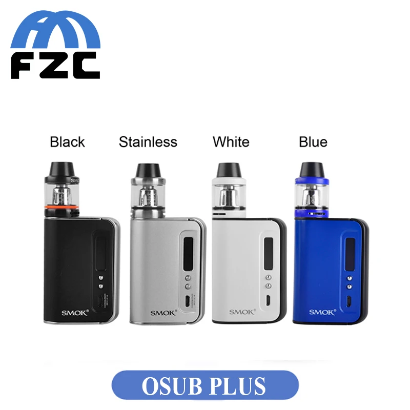 

Hot Sale Original SMOK OSUB Plus 80W Box Mod Vaporizer With Brit Tank OSUB 80W Temperature Control OSUB Plus E Cigarette Kit