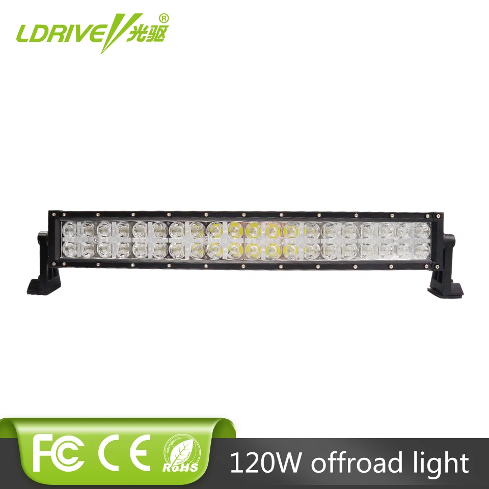 

LDRIVE 7D LED DRL 22 inch 120W LED Work Light Bar for Hummer Tractor OffRoad 4WD 4x4 Truck SUV ATV Combo Beam LED Driving Light