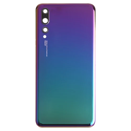 Задняя крышка батарейного отсека с объективом камеры для huawei P20 Pro - Цвет: Twilight