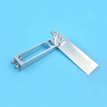 

1pc CNC Aluminum 80x90mm Rudder Blade+Rudder Sturt MONO1 MONO2 Brushless Electric Boat Steering Rudder Low Resistance Parts