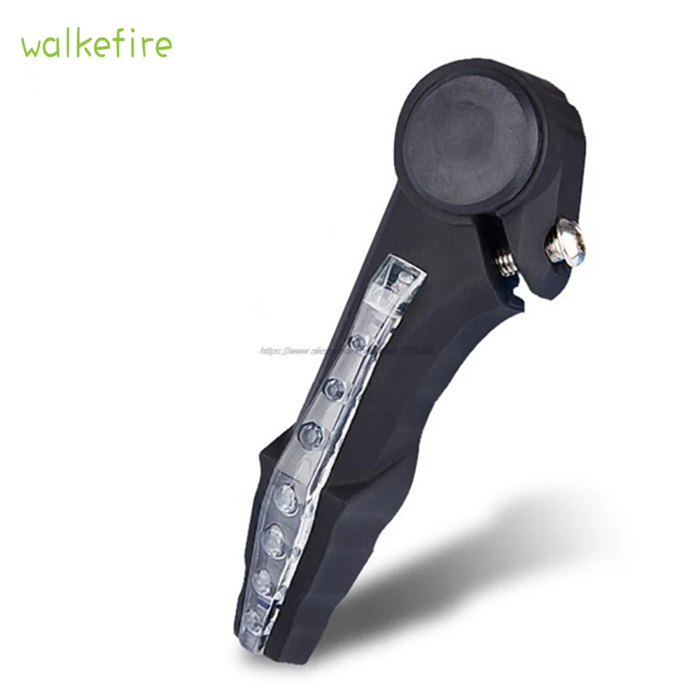 

Walkfire Bike Handlebar Grips Light Bicycle Led Wheel Spoke Cycling Lights Cycling Lamp of Grip The Deputy Horns Warning Light