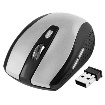 

Durable 2.4GHz Wireless Optical Mouse With USB 2.0 Receiver Plug And Play For PC Laptop 100x 65 x 35MM