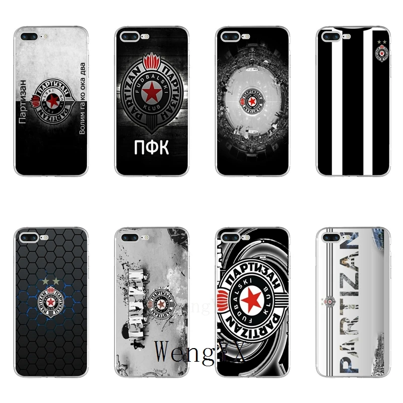 

for FK Partizan Belgrade Slim silicone TPU Soft phone case For Samsung Galaxy S3 S4 S5 S6 S7 edge S8 S9 Plus mini Note 3 4 5 8
