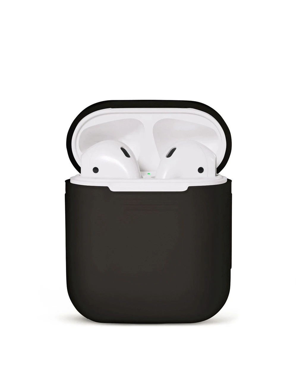 Милый пищевой гамбургер беспроводной Bluetooth чехол для наушников для Apple AirPods силиконовый защитный чехол зарядный чехол для наушников s - Цвет: Тёмно-синий