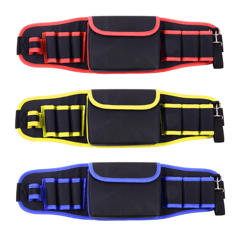 

Multi-pocket Handyman Tool Belts Electrician Waist Bags Construction Working Apron