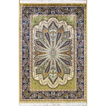 5'x7. 5' шелковый ковер ручной работы с турецким дизайном Восточный шелковый ковер для гостиной диван большой ковер