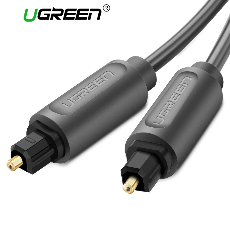 Ugreen Digital Optical Audio Cable Toslink 1m 3m SPDIF Coaxial Cable for Amplifiers Blu-ray Player Xbox 360 Soundbar Fiber Cable