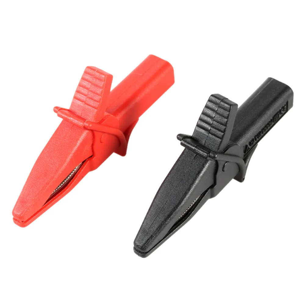 Hantek HT18A Fitting of Dso3064 2pcs Large Dolphin Gator Clips Red Black for sale online