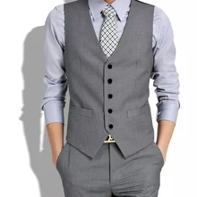 Новинка, мужские костюмы, жилет, мужские повседневные приталенные жилет, комплект со штанами(жилет+ штаны), большие размеры, XXXL, Корейская мужская повседневная одежда