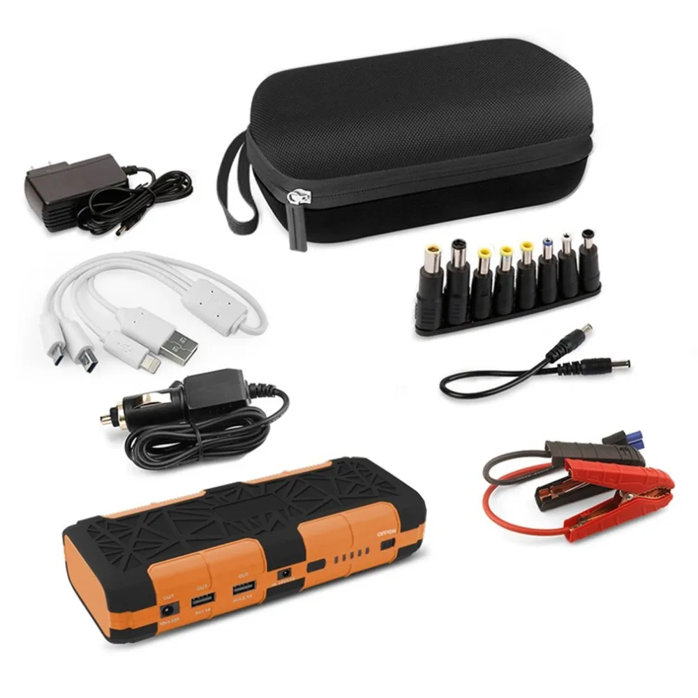 

General 12V 82800mAh Portable Car Jump Starter With Flash Light Dual USB Output Battery Power Bank Multifunction Car Charger