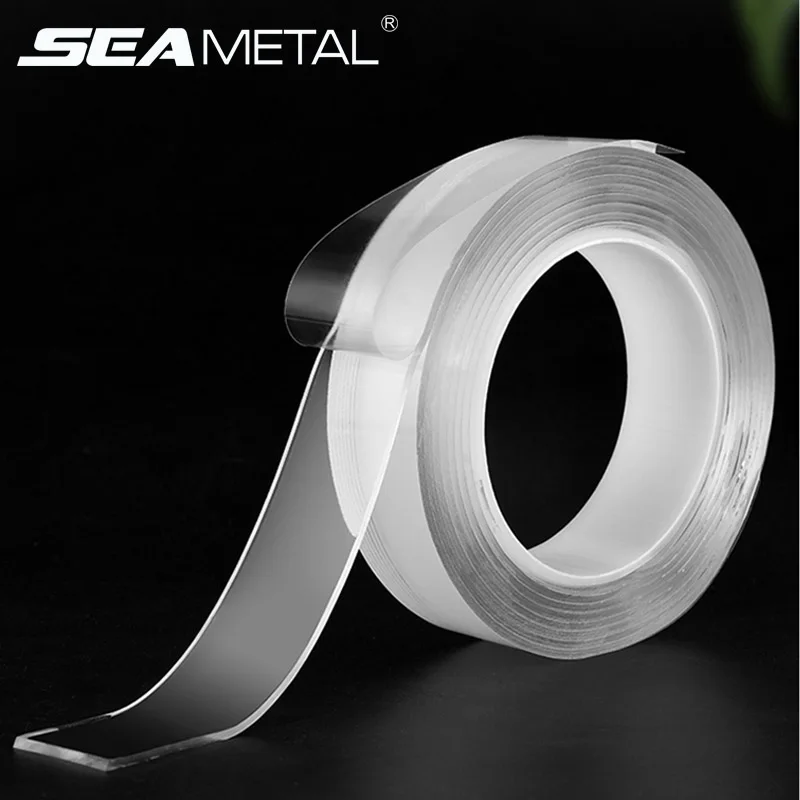 

Car Stickers Double-Sided Adhesive Nano Tape Washable Removable Strong Nano Glue Tapes Gel Grip Glue Tape Sticker in Car Styling