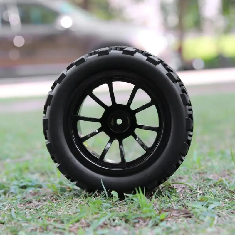 

4pcs Six angle combination RC 1/10 Universal Vehicle Model Rubber Tyre Wheel for Monster Truck Accessory Hsp Redcat Accessories