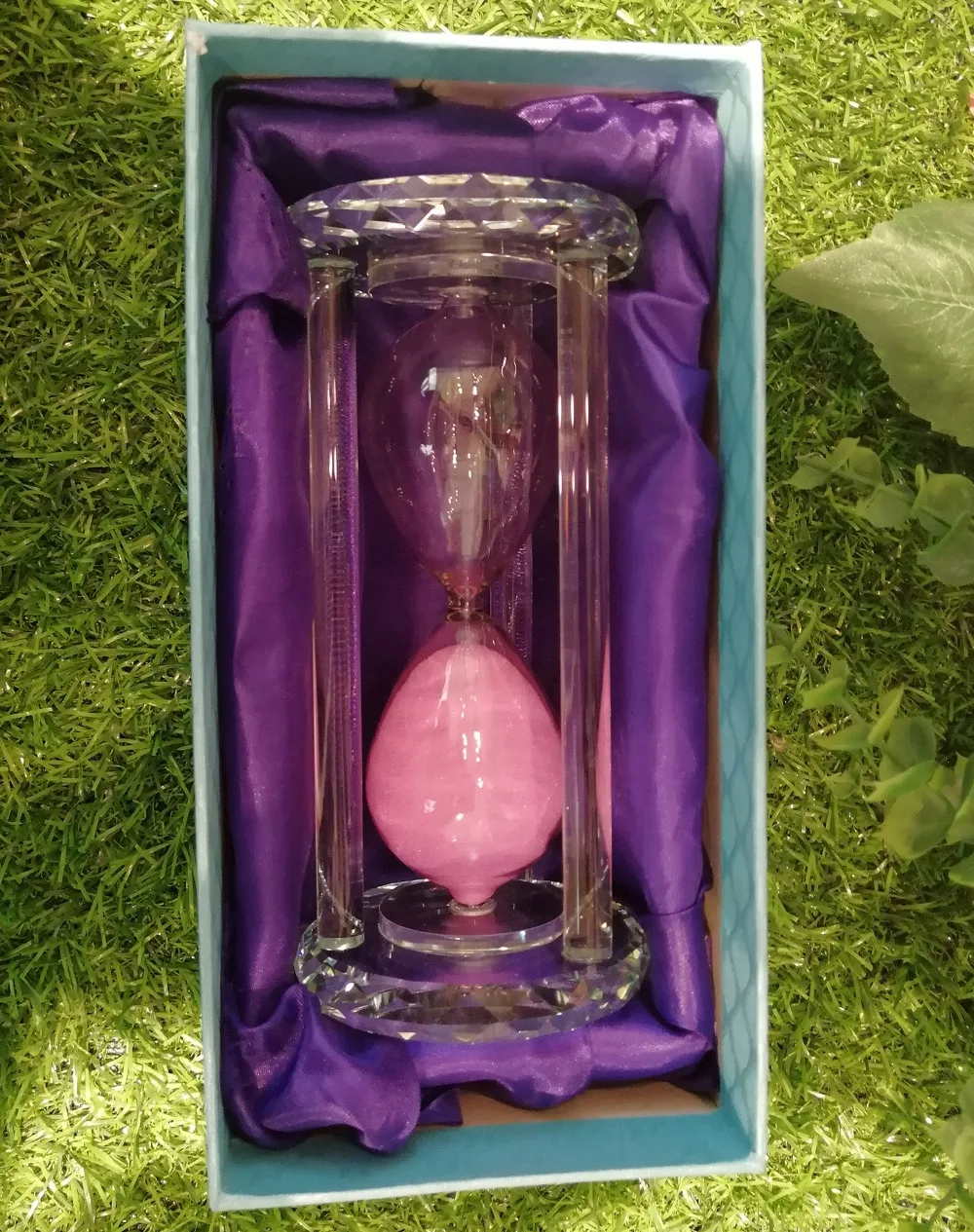 Lacalove 15/30/60 минут nicepink песок хрустальные песочные часы круглой формы песочные часы таймер часы ручной работы для Украшения дома и офиса подарки