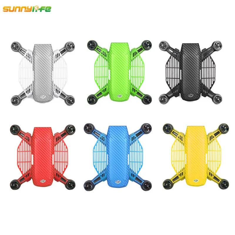 Sunnylife 1 Pair DJI SPARK Drone Body Finger Guard Hand Fence Damper Screen Back Protection Plate Accessories | Электроника
