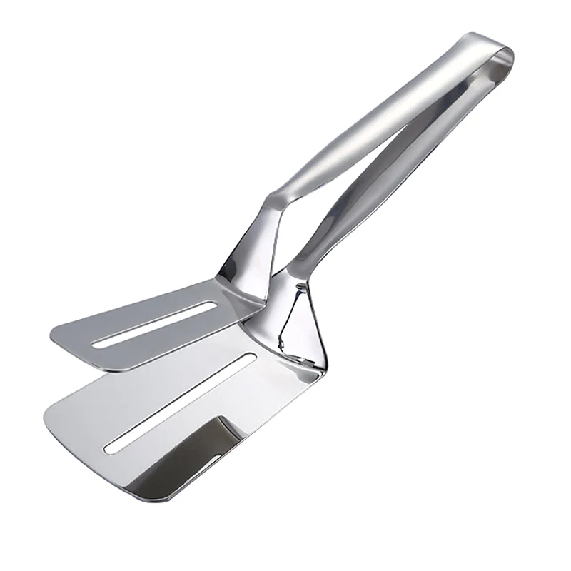 Stainless Steel Barbecue Food Tongs Kitchen Beef Steak Fried Turners Bread Tongs Meat Vegetable Clamp BBQ Clip Cooking Tools (8)