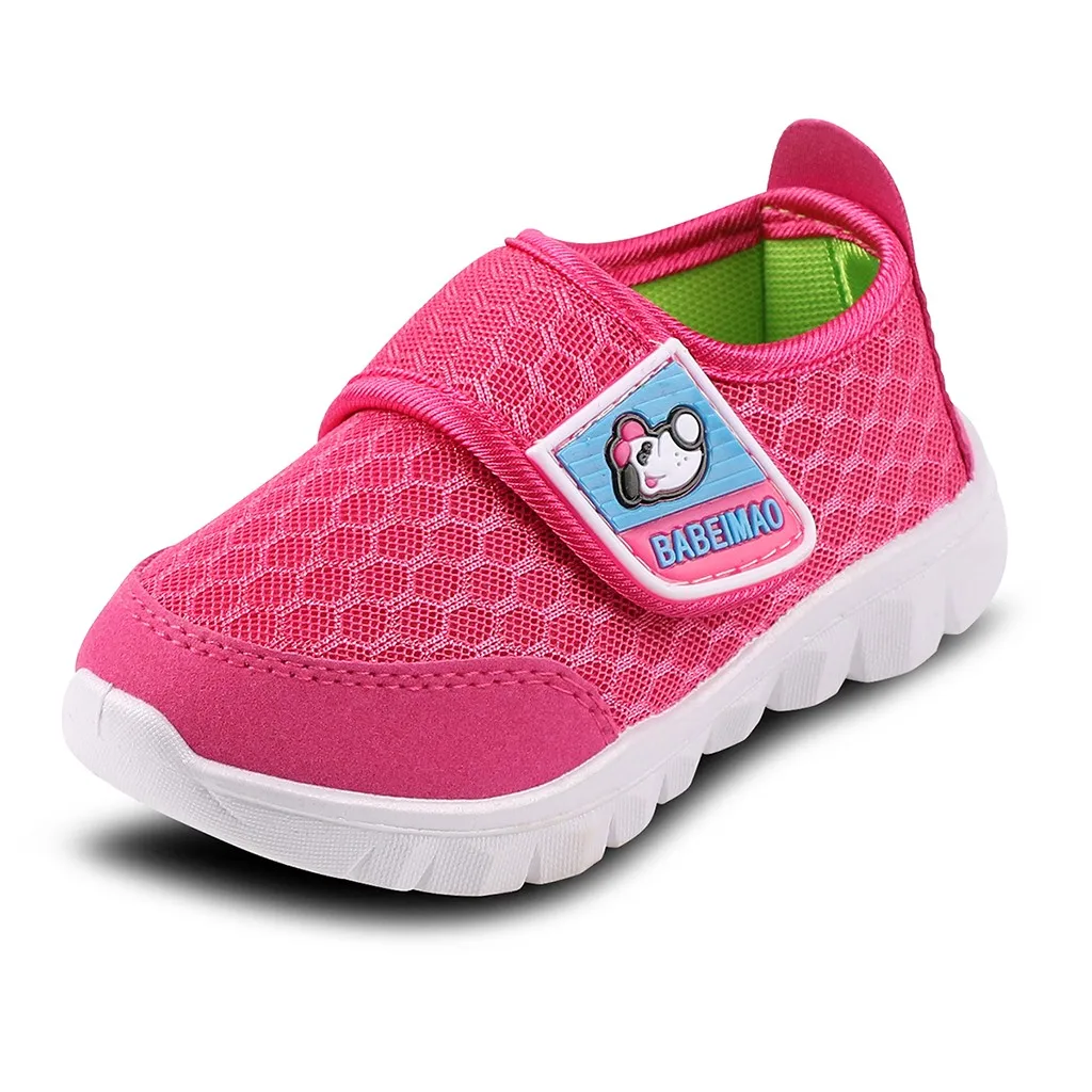 Toddler Infant Kids Baby Girls Boys Cartoon Mesh Run Sport Casual Sneakers Shoes Детская Обувь Kids Shoes Boys Shoes