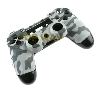 

2.0 version Camouflage full housing shell case With Full Small Keys Conductive Parts For PS4 JDS 001 011 JDM wireless Controller