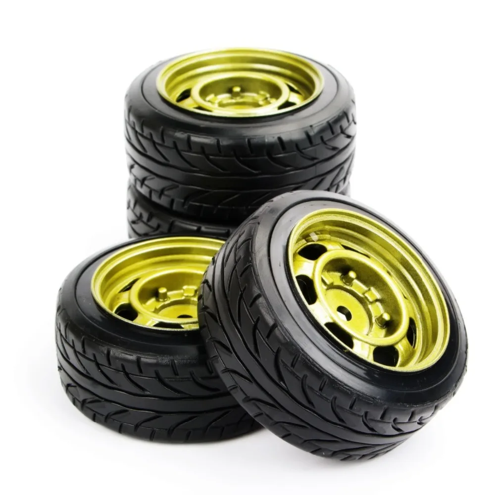 4 шт./компл. 12 Hex RC Parts PP0292 + PP0147 1:10 плоские шины для дрифта и колеса масштаба 1/10 HPI HSP