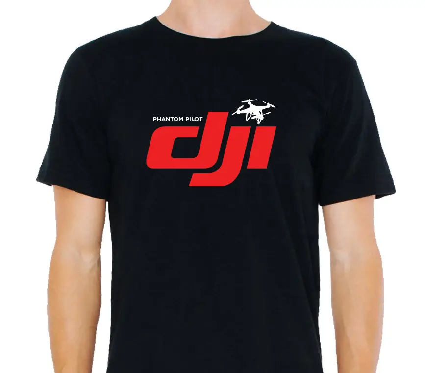 Dji Phantom Pilot Logo Custom T Shirt Size S To Xxl On Aliexpress