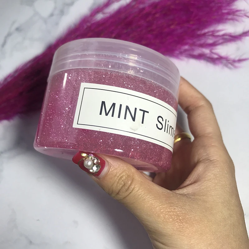 Caixa de Brinquedos Caixa de Armazenamento de Plástico Transparente para Fofo Macaco Feliz Lote 120 ml 280 Recipientes Slime Faça Você Mesmo Limpar Lodo 20 Pçs - 6 280 ml Recipientes Caixa de Brinquedos Slime