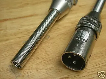 

Microphone Straight XLR Male Connector Socket M2
