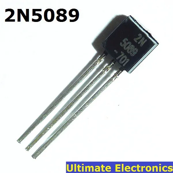 10 шт. 2N5089 TO-92 NPN транзистор общего назначения