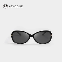 AEVOGUE поляризационные солнцезащитные очки для женщин Прямоугольная оправа фирменный дизайн Стразы Защита от солнца Ретро оправа для очков женские UV400 AE0648