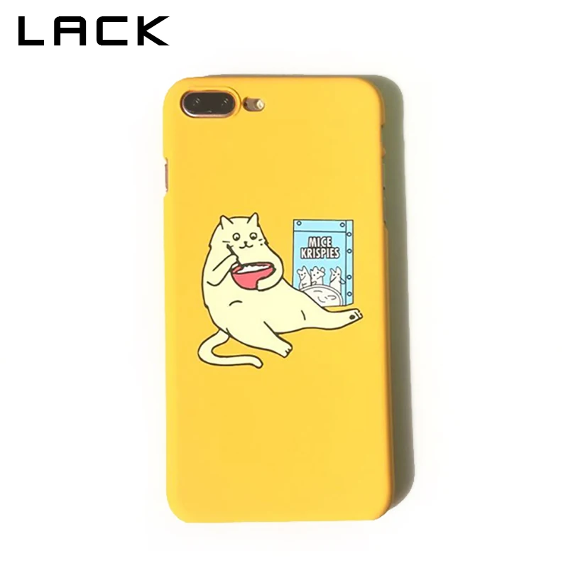 

LACK Funny Cartoon Cat Phone Case For iphone 7 Plus Case Fashion ultra thin Hard PC Back Cover Cases For iphone 7 Case Capa
