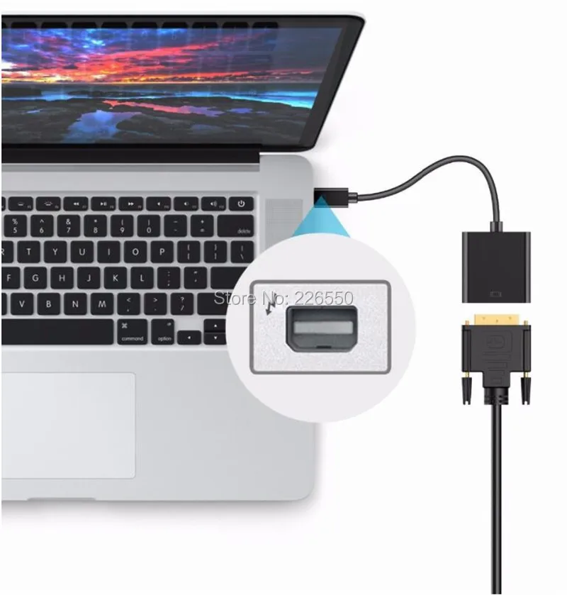  Mini DP TO DVI03