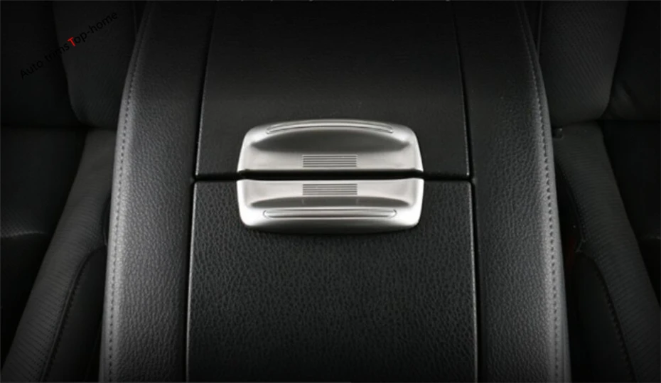 Yimaautotrims подлокотник коробка для хранения переключатель Крышка отделка Подходит для Toyota Highlander KLUGER ABS интерьер молдинги