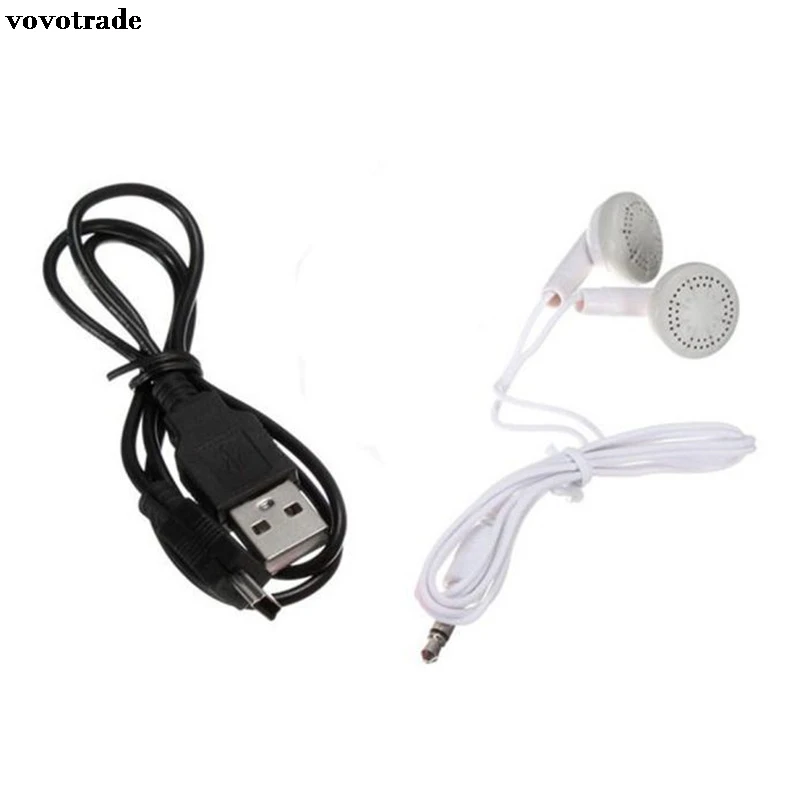 

vovotrade 3.5mm In-Ear Earphone Headphone Headset For Tablet MP3+Data Cable extension Drop Shipping