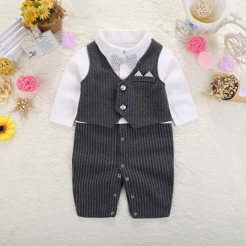 

new born baby clothes boy sets baby rompers long sleeve jumpsuit 1 months 3 cotton baby clothing my first birthday roupa de bebe