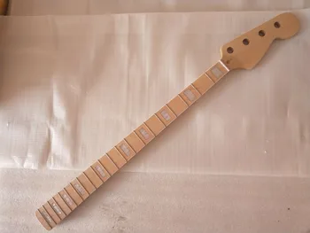 

1pcs Electric JAZZ Bass Guitar Neck Replacement Maple Wood 21 Fret 4 string