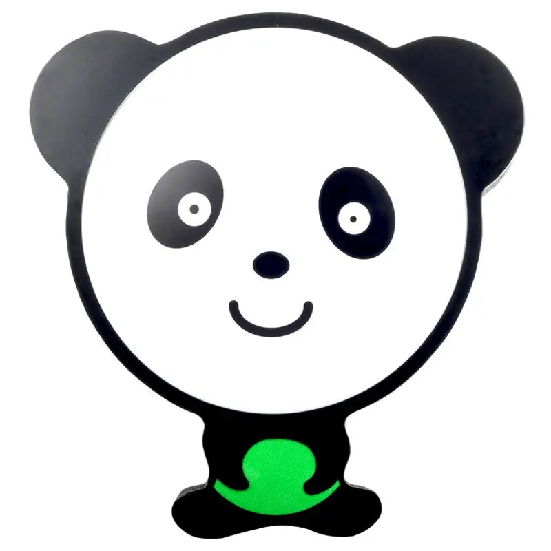 

Modern Metal Panda LED Kid's Bedroom Ceiling Lamp Children's Playing Room Ceiling Lights White/Black BABY ROOM Ceiling Lighting