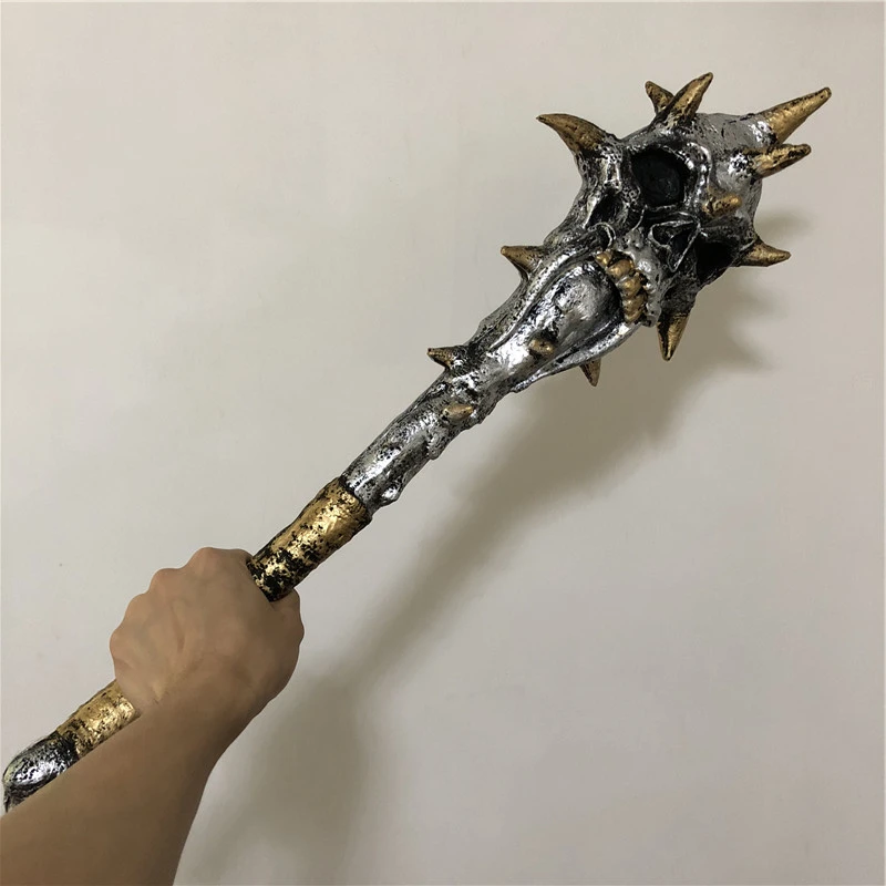 ハロウィンコスプレ小道具オリジナルスケルトンメイス骨アーム犠牲 1 1 Pu 武器映画ゲームアニメ Cos ロールプレイギフト安全 62 衣装小道具 Aliexpress
