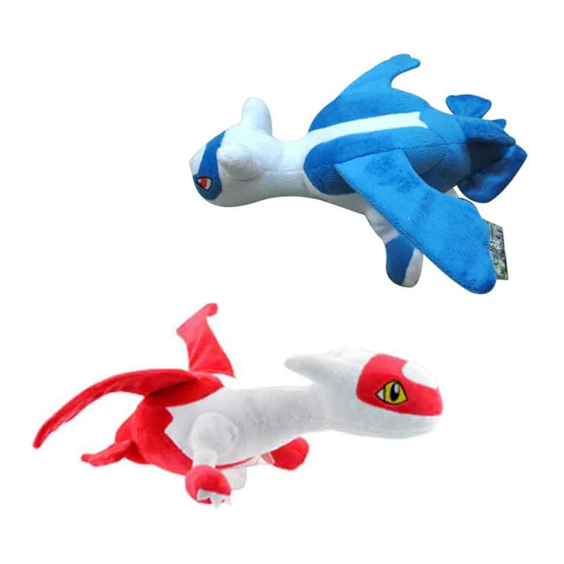30センチメートル漫画ラティアスラティオスぬいぐるみぬいぐるみのおもちゃ ソフトブルー赤ラティアスラティオス豪華絢爛人形キッズギフトおもちゃsa1461 Latias Latios Plush Doll Toyslatios Plush Aliexpress
