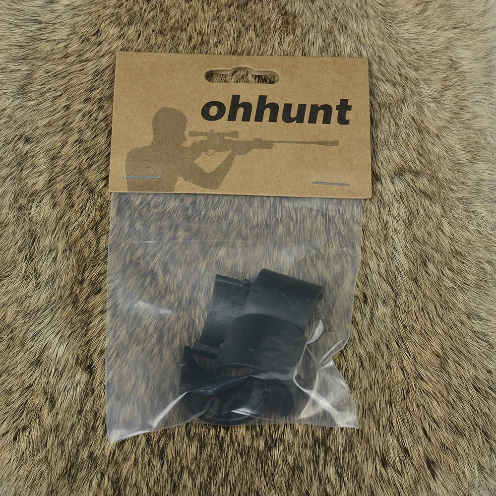 Ohhunt 4 шт. полимерные кольца для прицела адаптер Редуктор кольца вставки 30 мм до 25,4 мм оптические прицелы