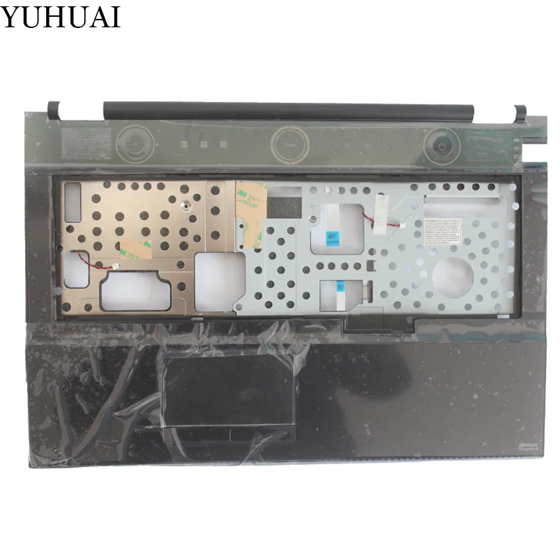 black C shell Для samsung NP700G7A NP700G7C 700G7A 700G7C ноутбук Упор для рук клавиатура рамка Крышка BA75-03333A/ноутбук нижний чехол BA75-04311A - Цвет: black C shell