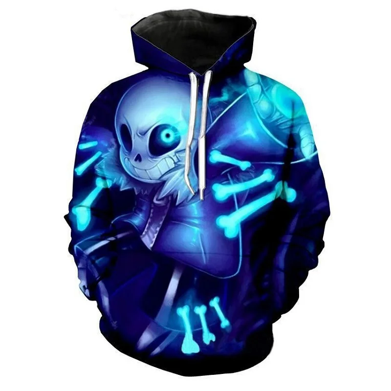 Костюм для косплея Undertale Sans Frisk толстовки мужская и женская куртка с капюшоном