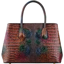 Женские сумки из натуральной кожи для женщин Новая роскошная сумка с крокодиловым узором брендовая сумка женская дизайнерская сумка