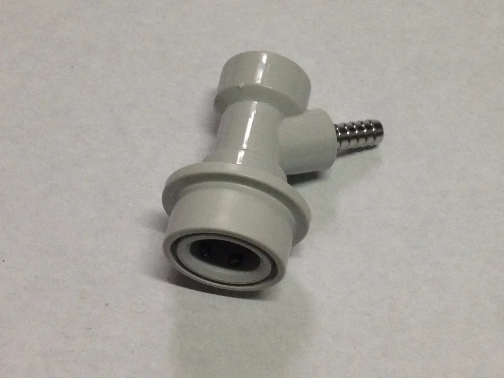 

New Ball Lock Homebrew Keg Quick Disconnects Kit - Gas with 1/4"Barb for homebrew