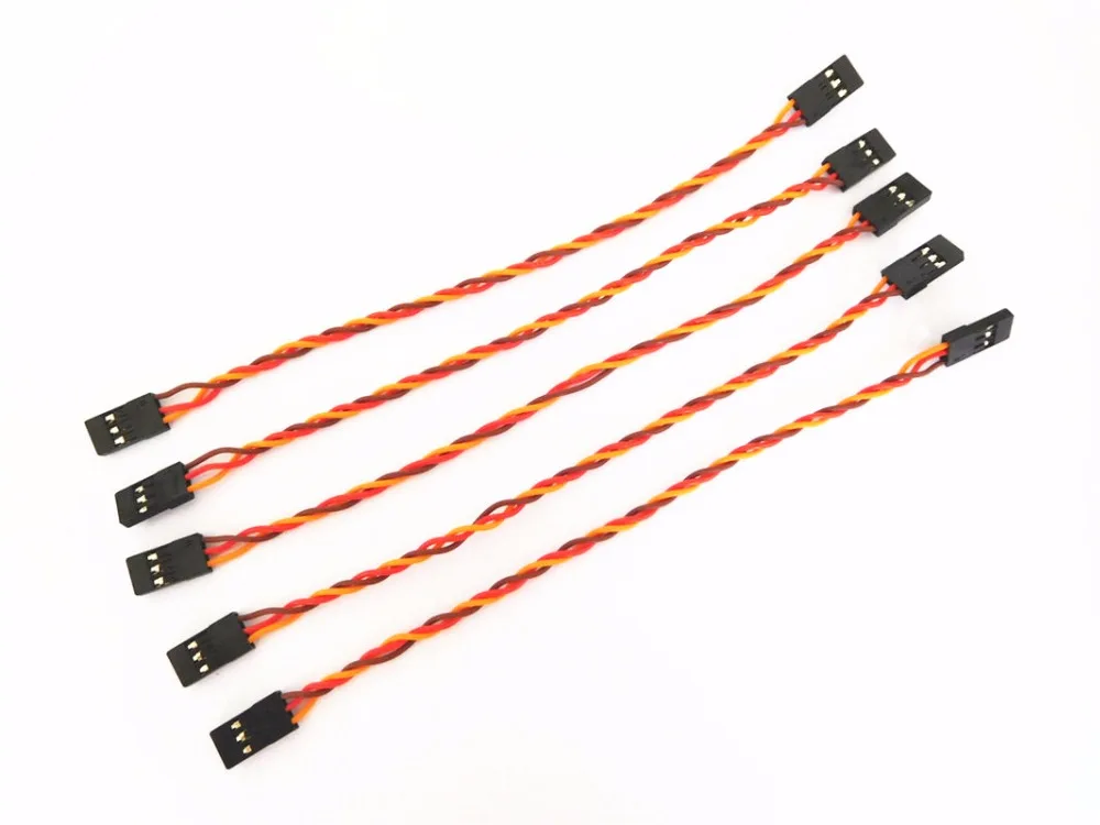 10 шт. 15 см 26 # 26AWG 30 жильный кабель управления полетом JR витой сервопривод